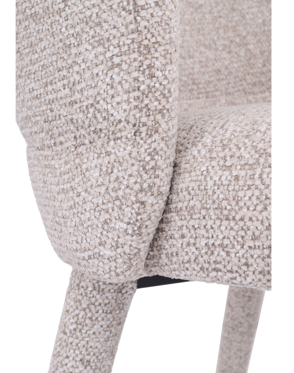 krzesło do jadalni serena, beżowe, tapicerowane