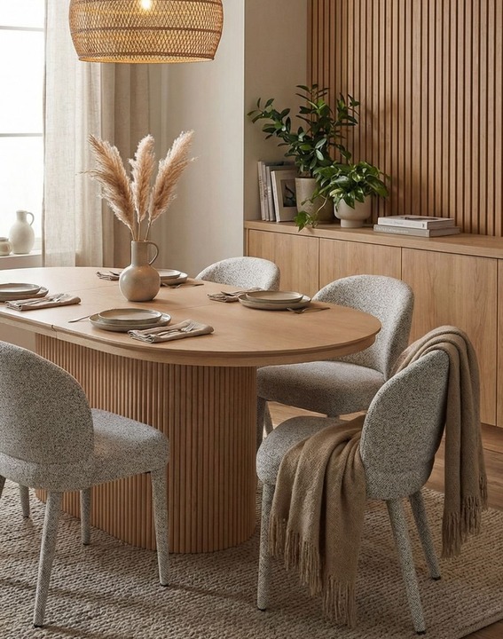 krzesło do jadalni serena, szare, tapicerowane