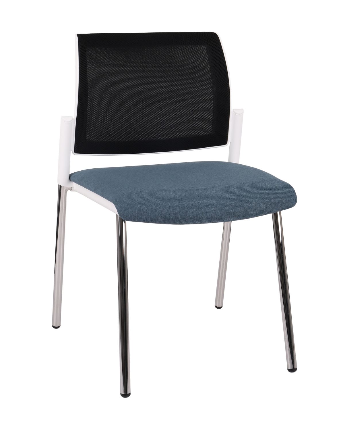 krzesło konferencyjne set net white grospol niebieskie seattle se15