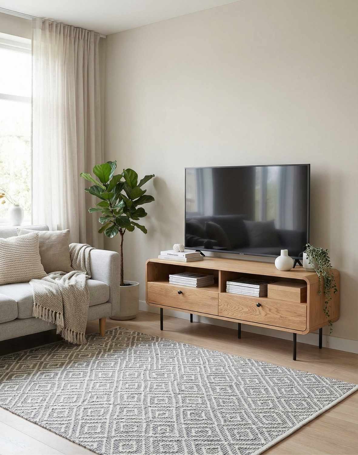 szafka rtv siena (4404), dziki dąb, 120 cm, loft