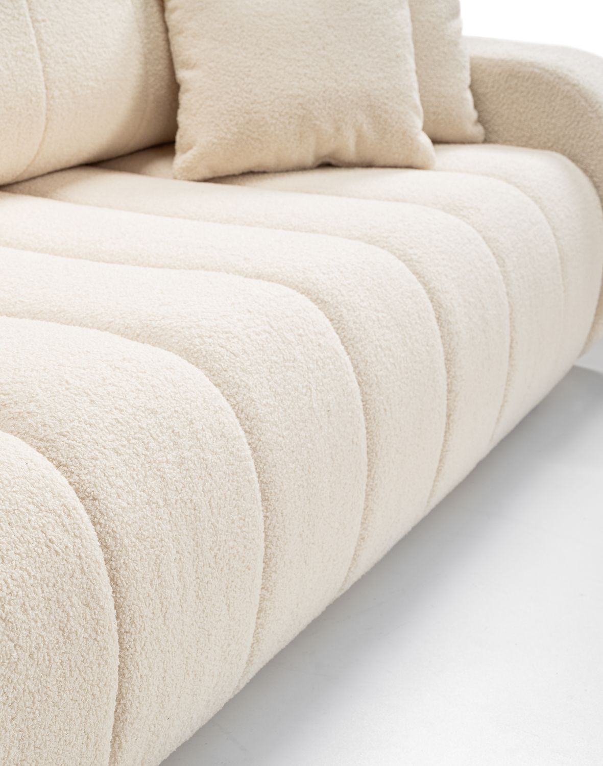 miękka sofa baloo biała