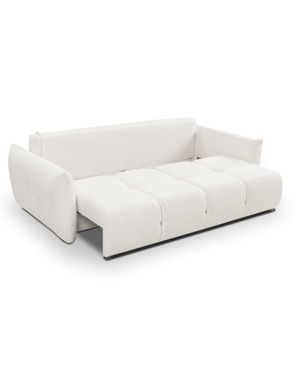 biała sofa base z funkcją spania