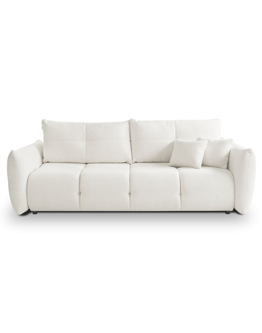 biała sofa base z funkcją spania