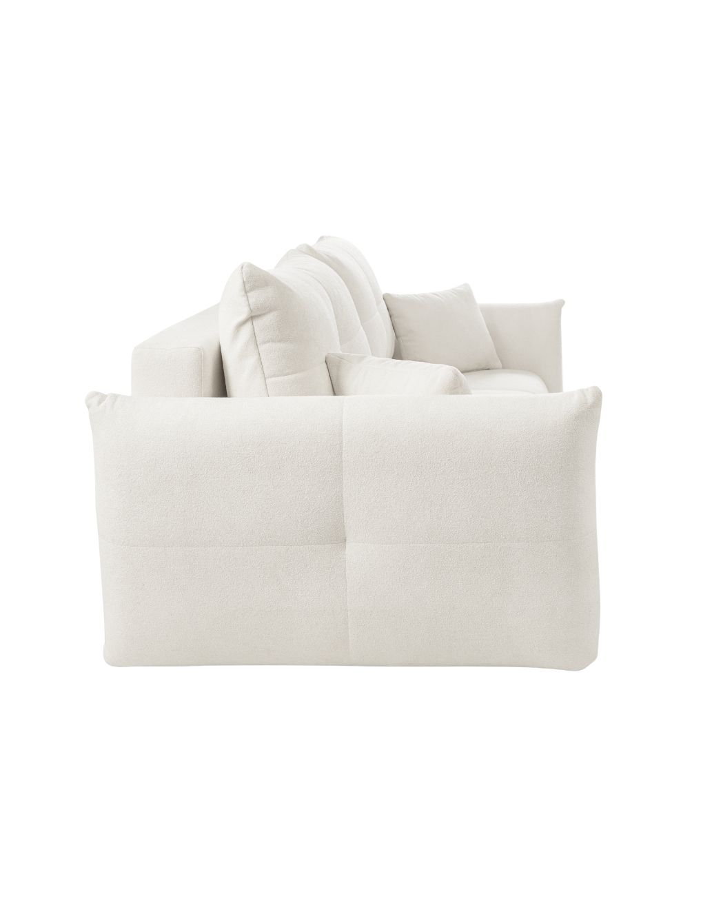 biała sofa base z funkcją spania