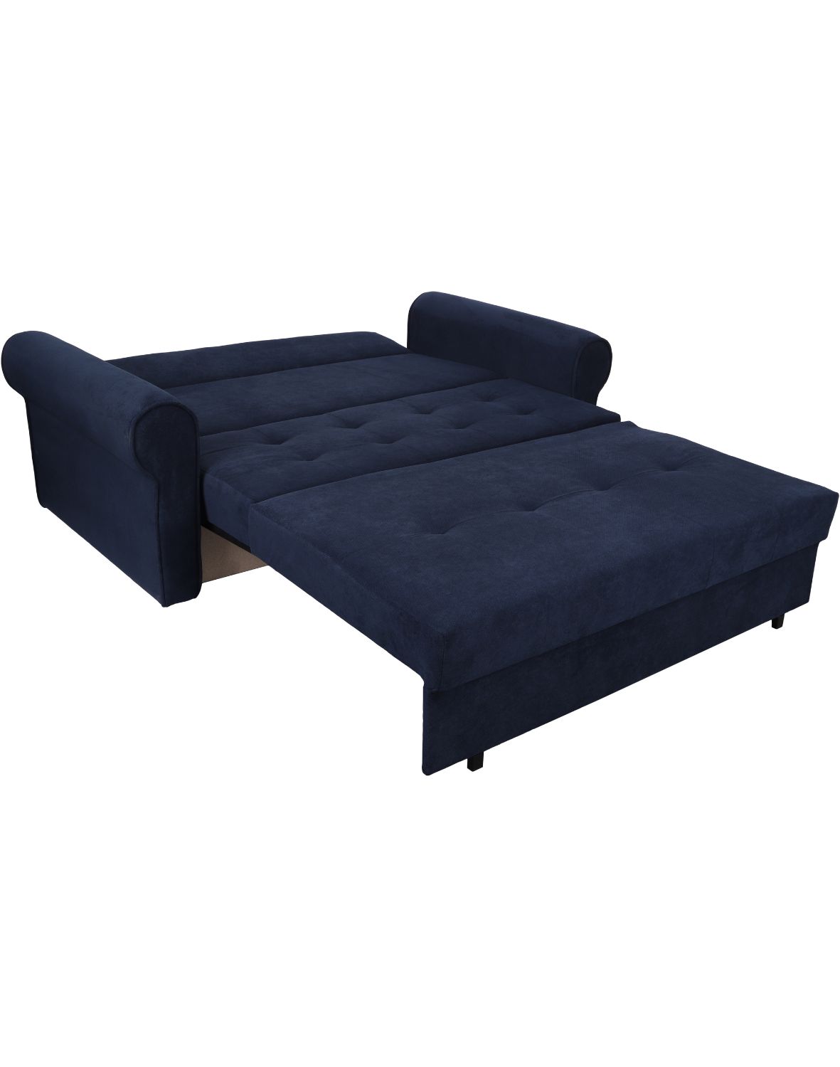 rozkładana sofa amerykanka 3-osobowa bil III granatowa pretty 22