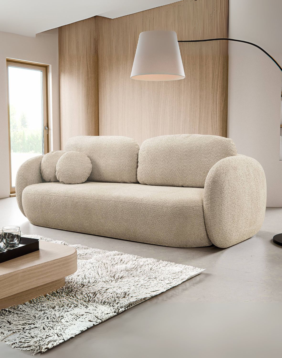 sofa olio laski rozkładana okrągła