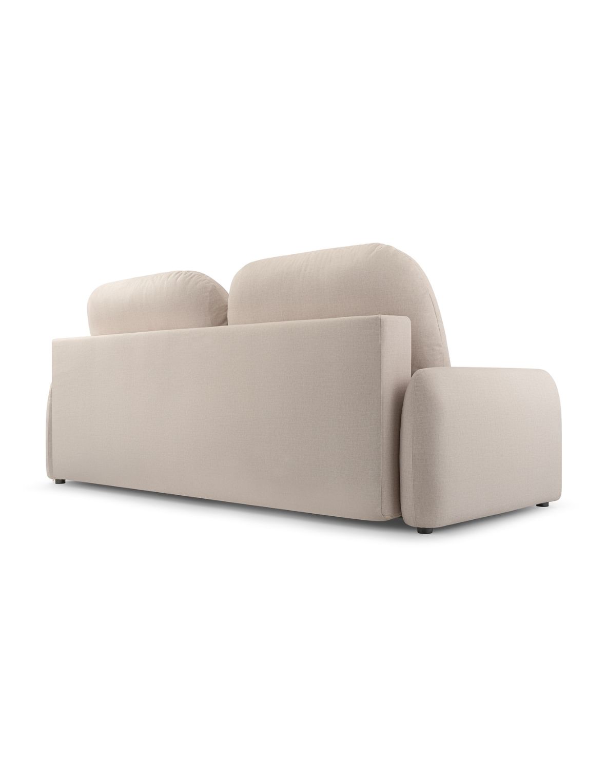 beżowa rozkładana sofa z legowiskiem dla pupila sevilla