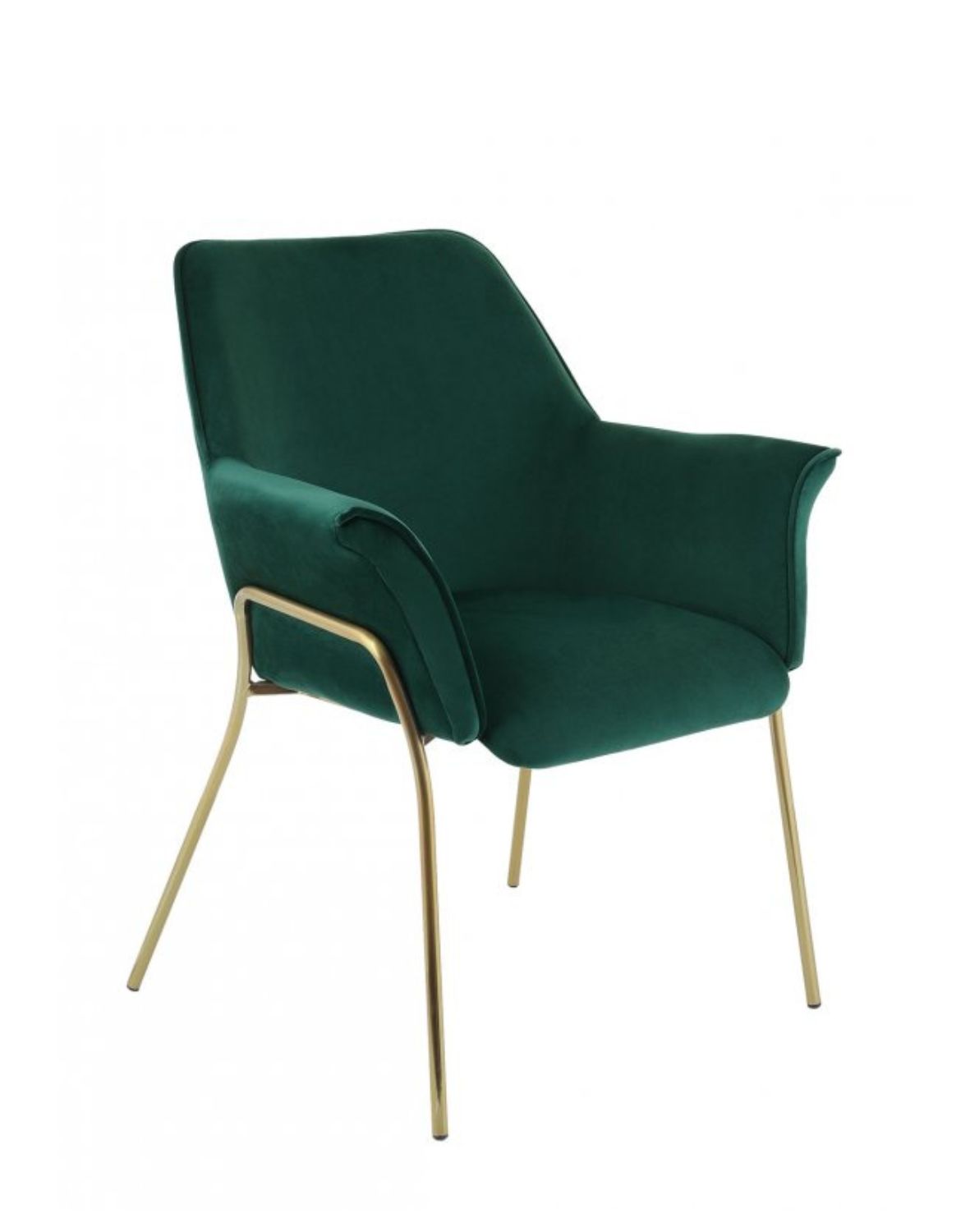 Jídelní židle Sofia Gold zelená