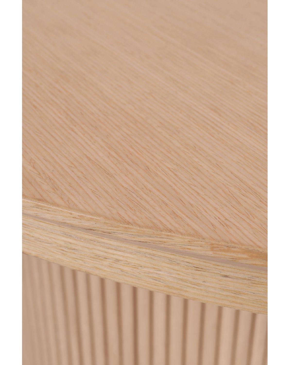 stół rozkładany, okrągły sorrento z lamelami, 120cm- 160 cm, naturalny dąb