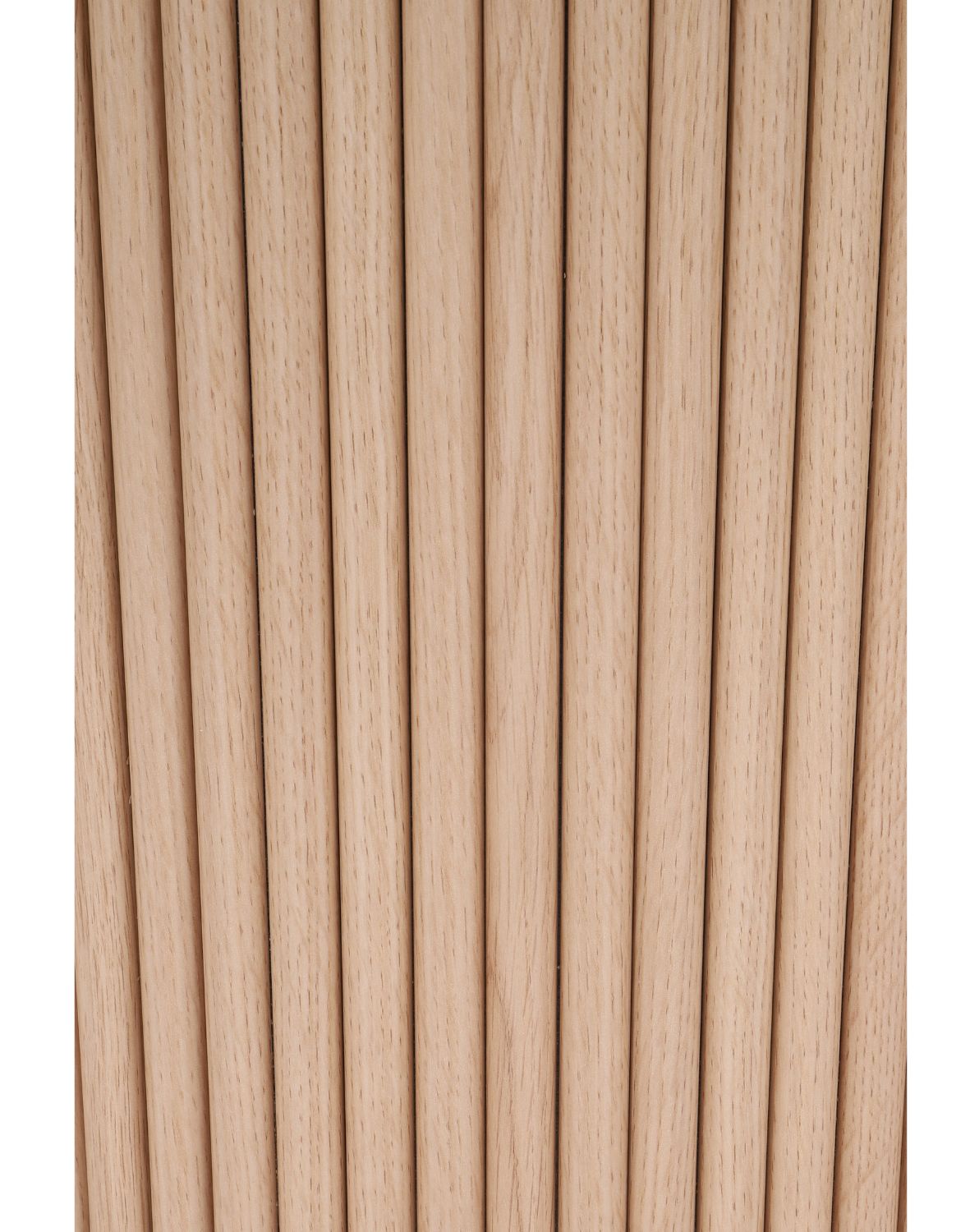 stół rozkładany, okrągły sorrento z lamelami, 120cm- 160 cm, naturalny dąb