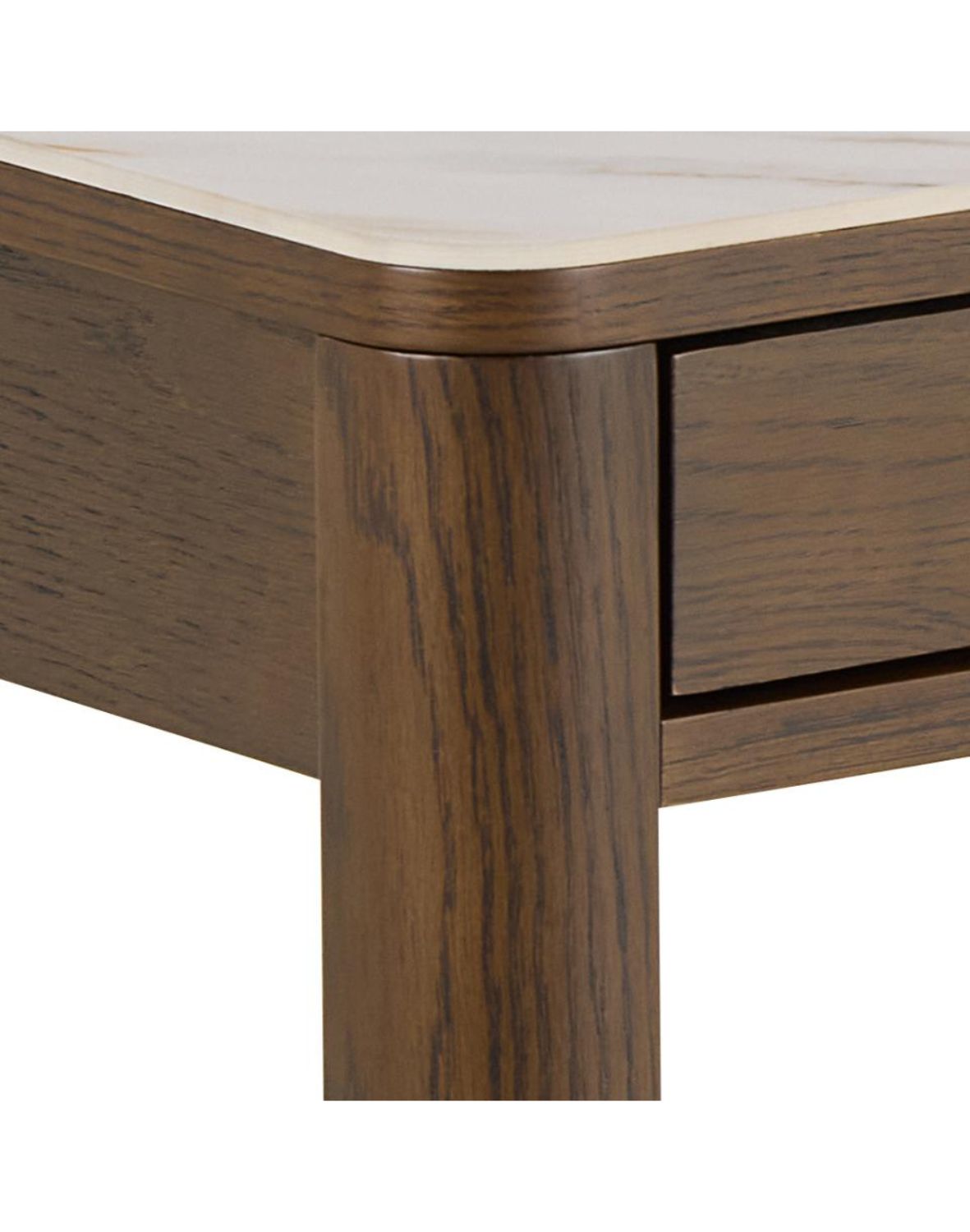 stolik kawowy southampton 130 cm, dąb dymiony i blat ceramiczny (10790)