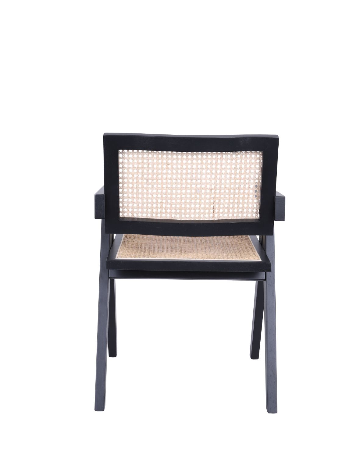 krzesło drewniane stella dark z plecionką wiedeńską, rattan