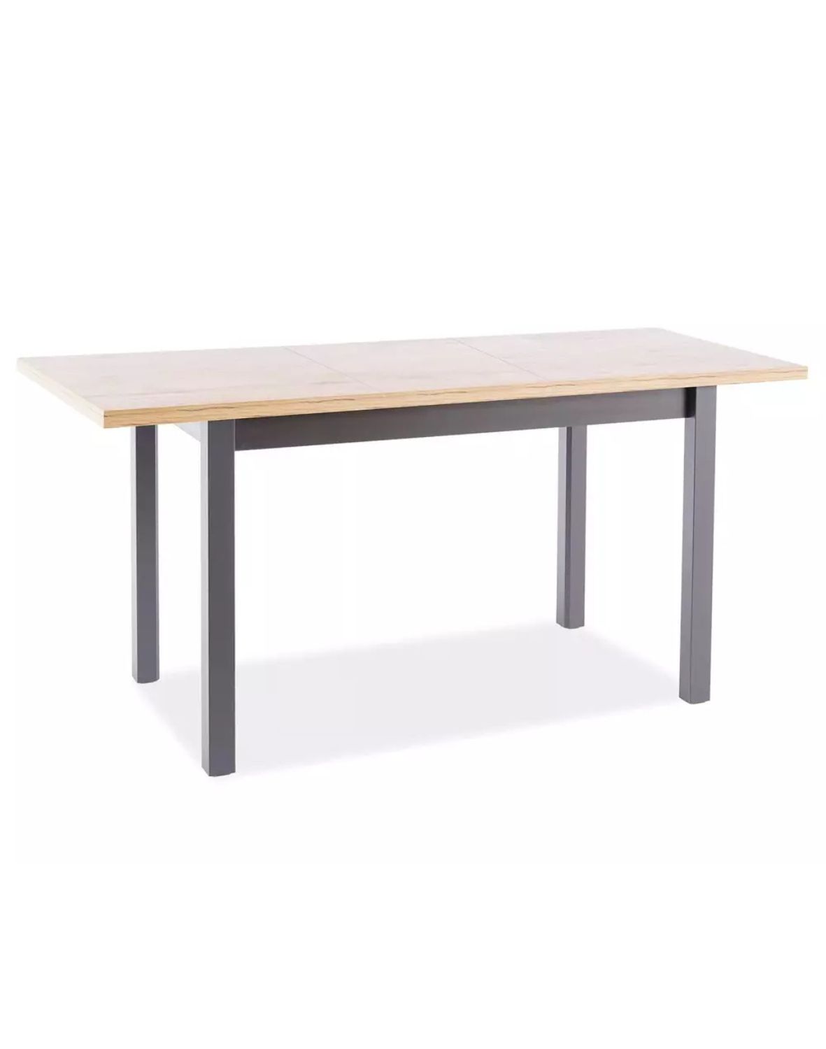 stol adam 100 140 dab artisan czarny mat