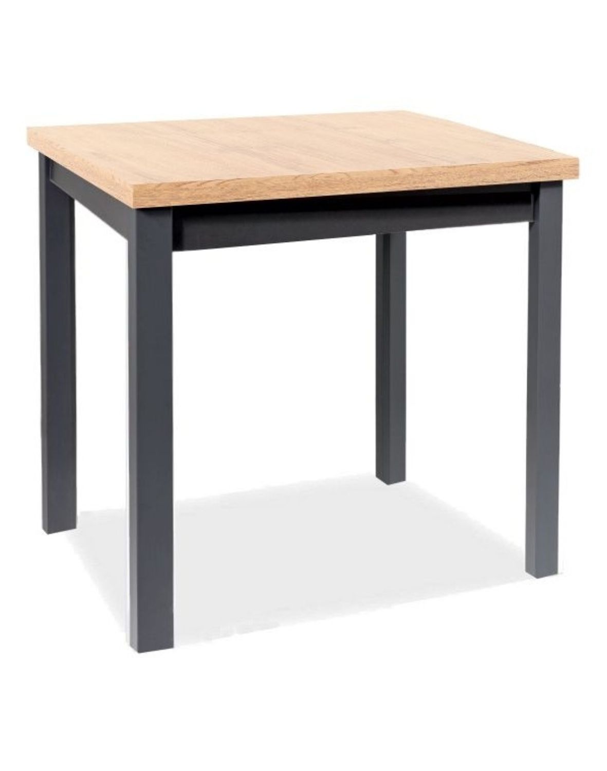 stol adam 90x65 dab czarny