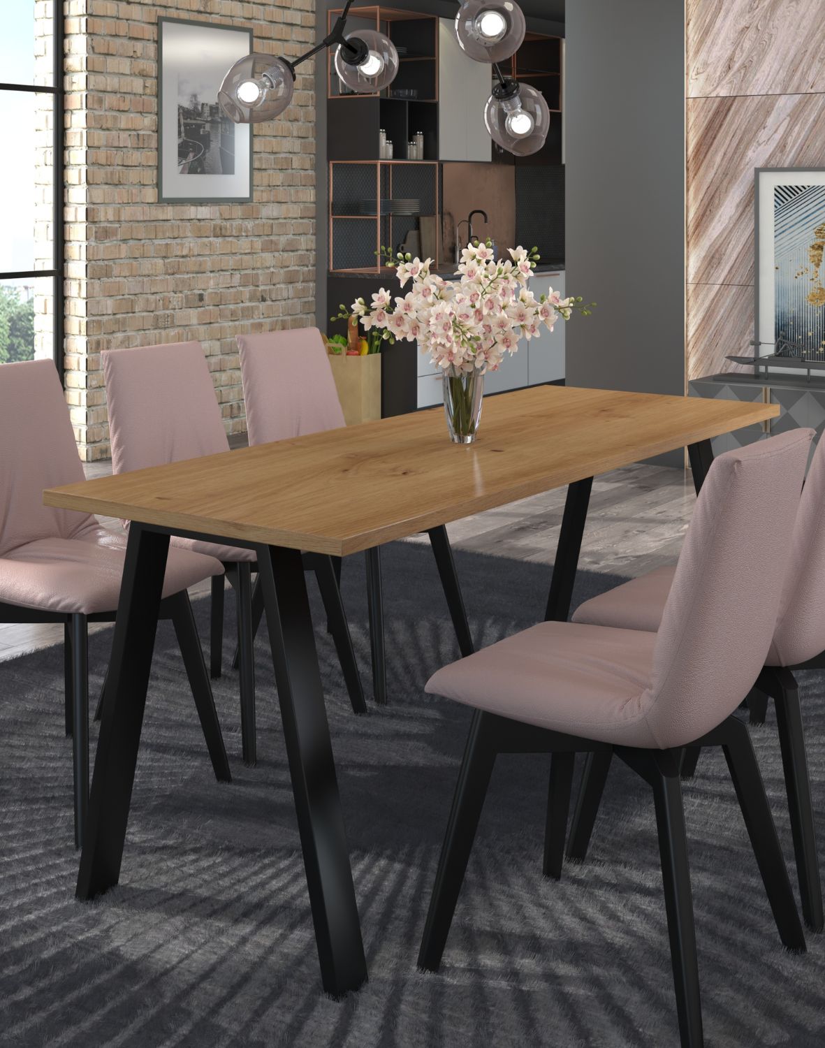 stol kleo 185 67 dab artisan