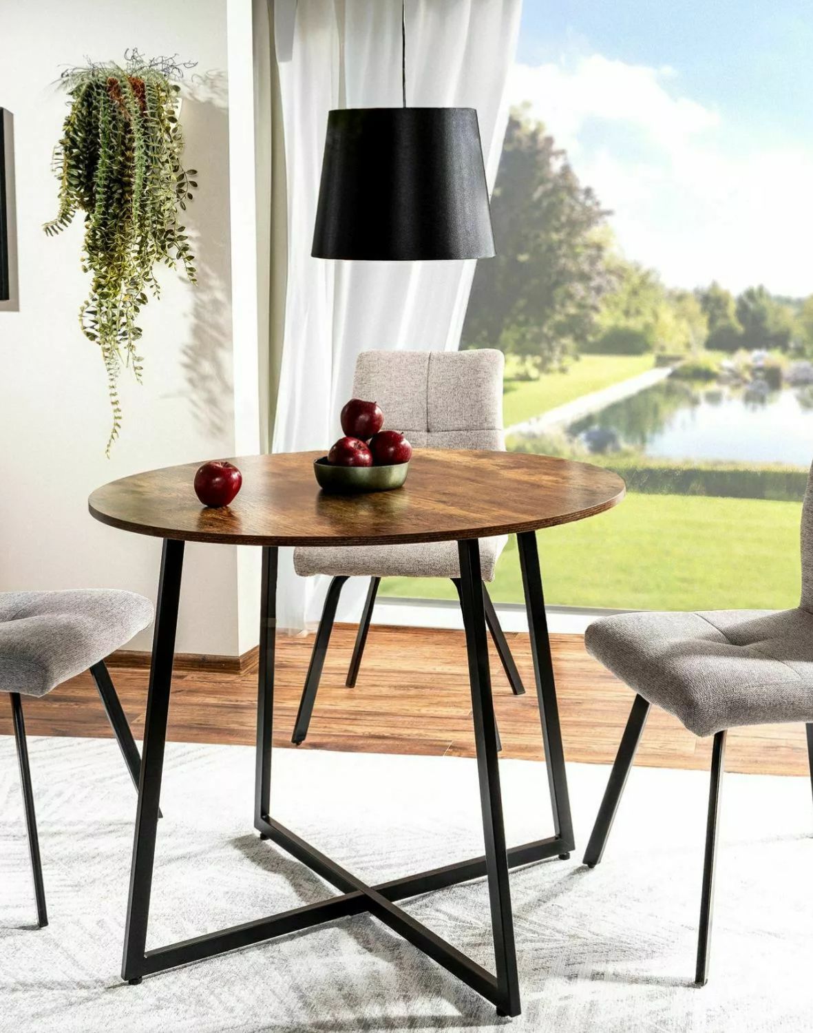 stol luna braz rustykalny