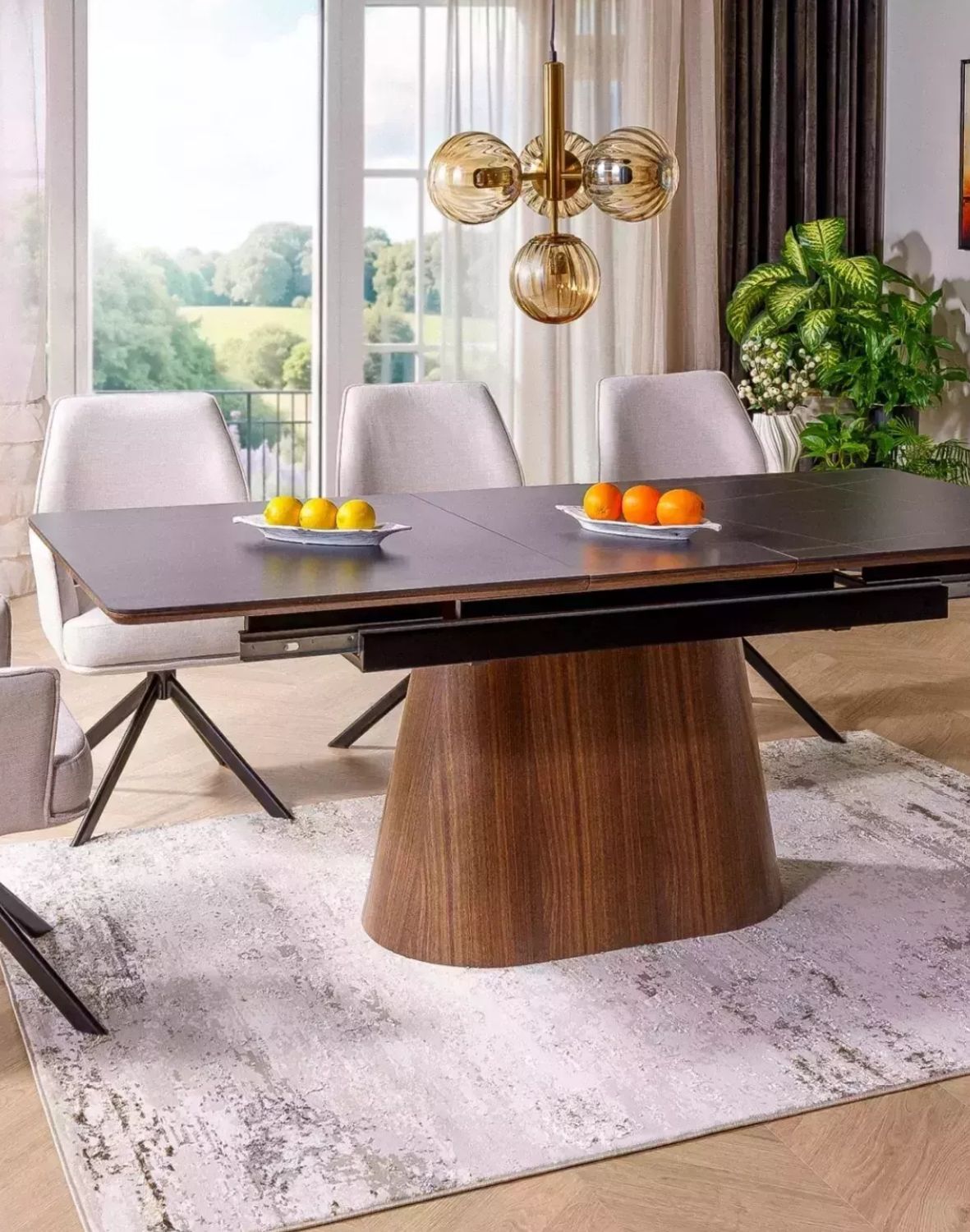 monaco czarny mat orzech