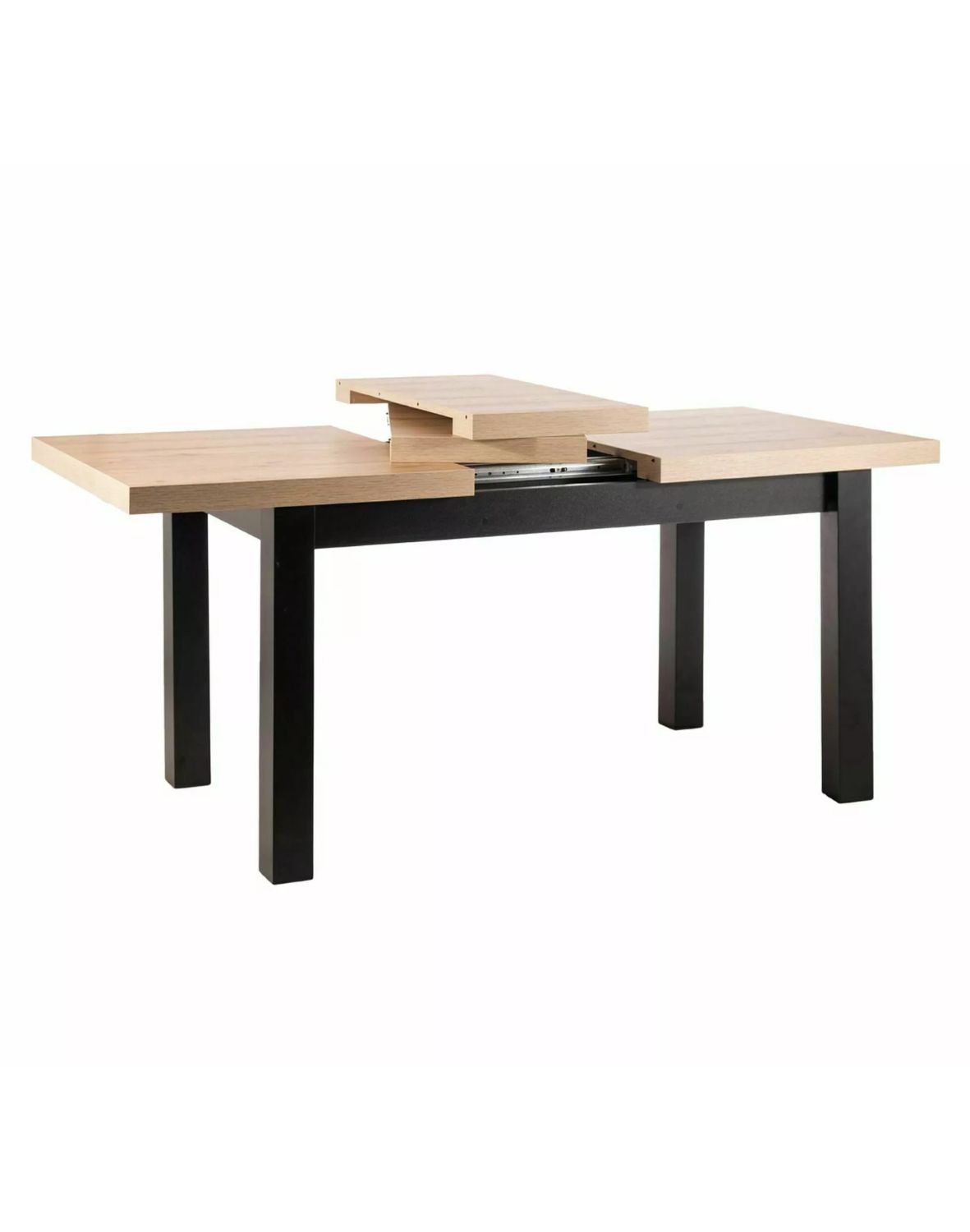 stol rozkladany presto dab artisan czarny