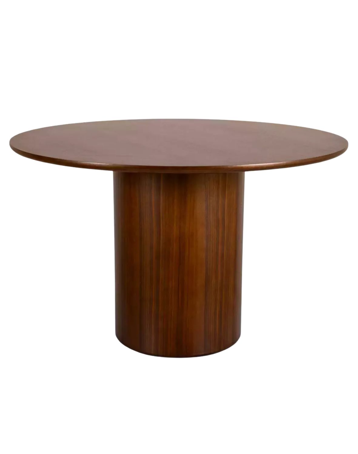 Stół okrągły Rondo 120 cm orzech, okleina naturalna