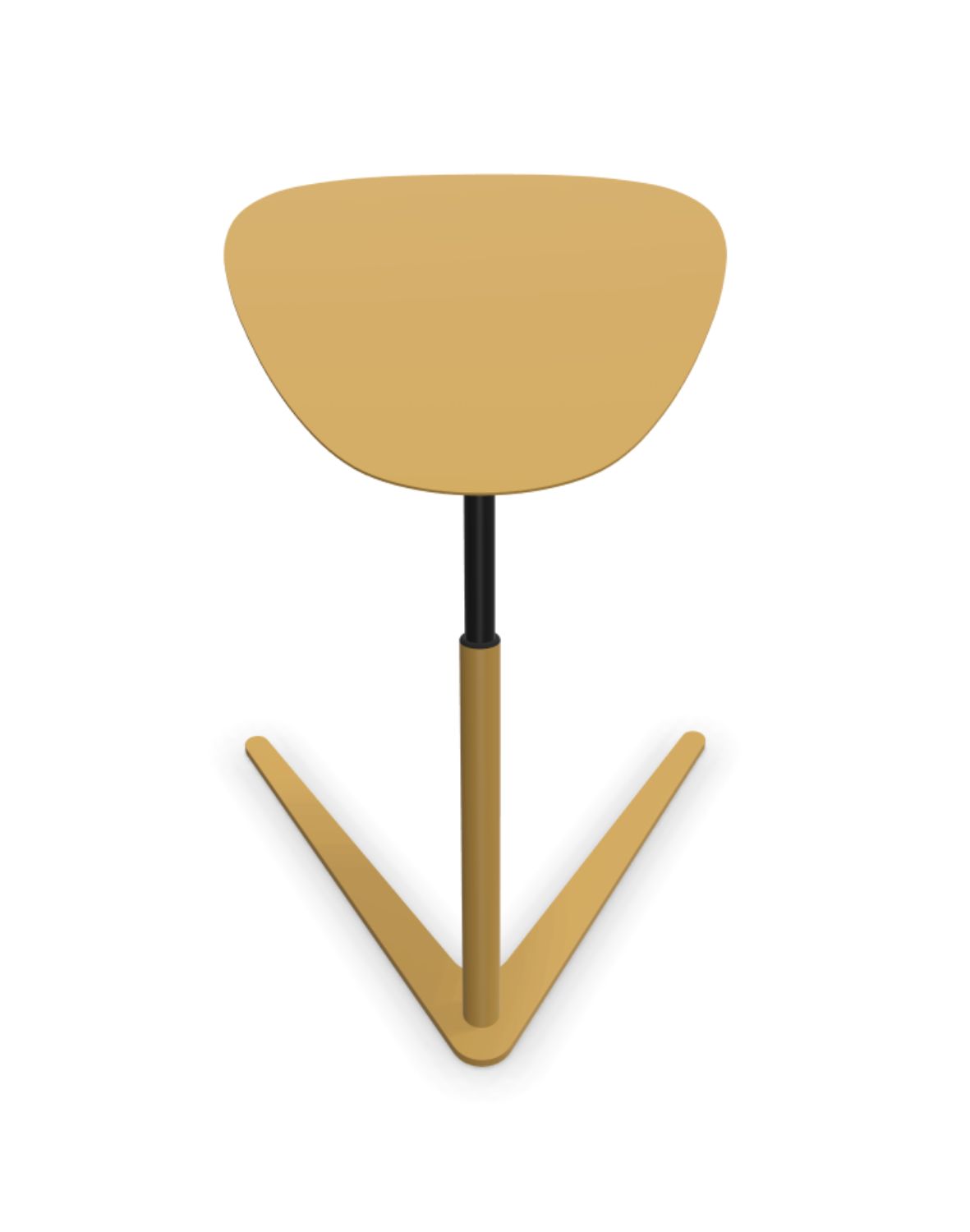 stolik semu z blatem metalowym z regulacja wysokosci