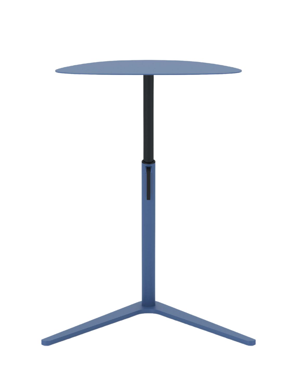 stolik semu z blatem metalowym z regulacja wysokosci