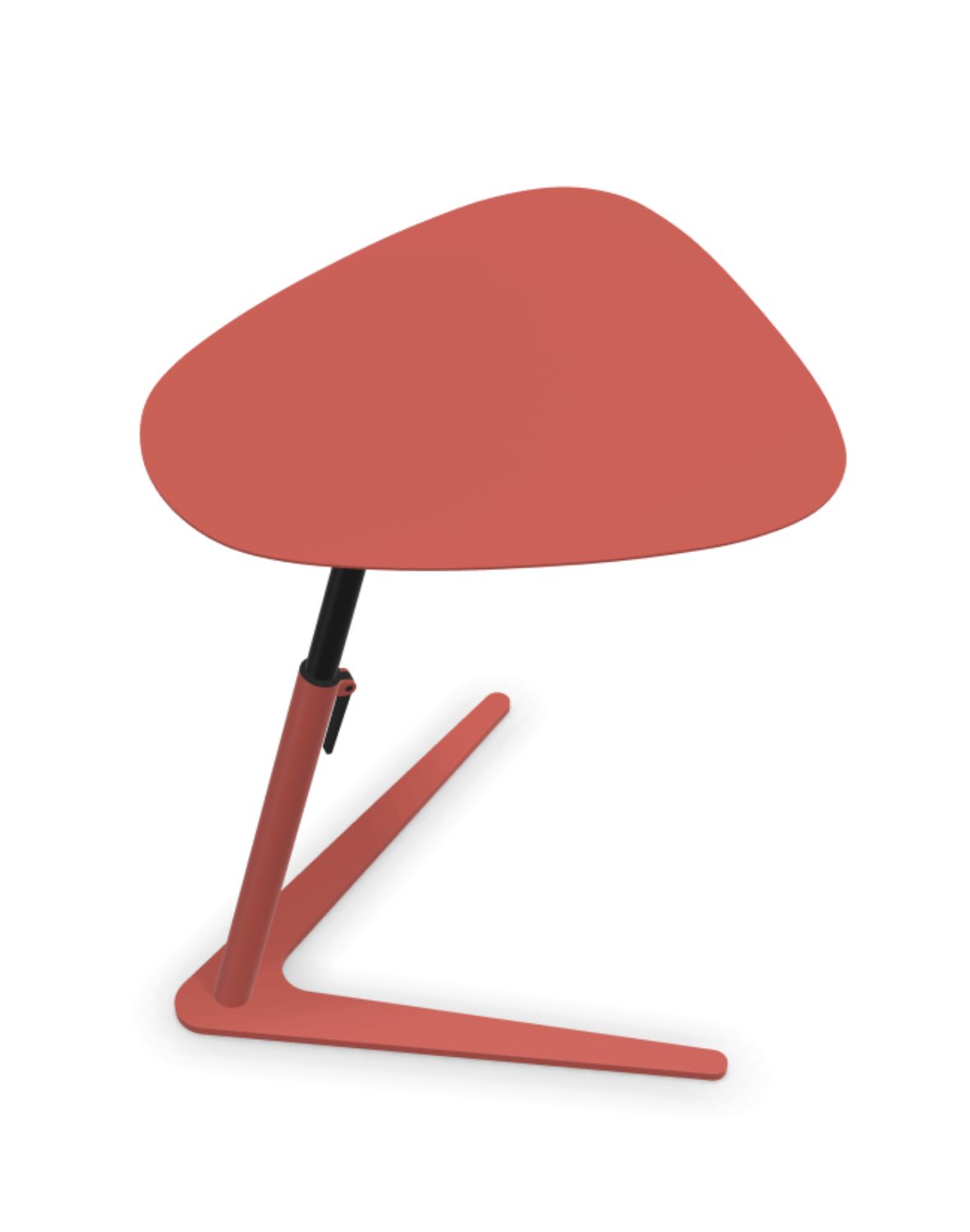 stolik semu z blatem metalowym z regulacja wysokosci