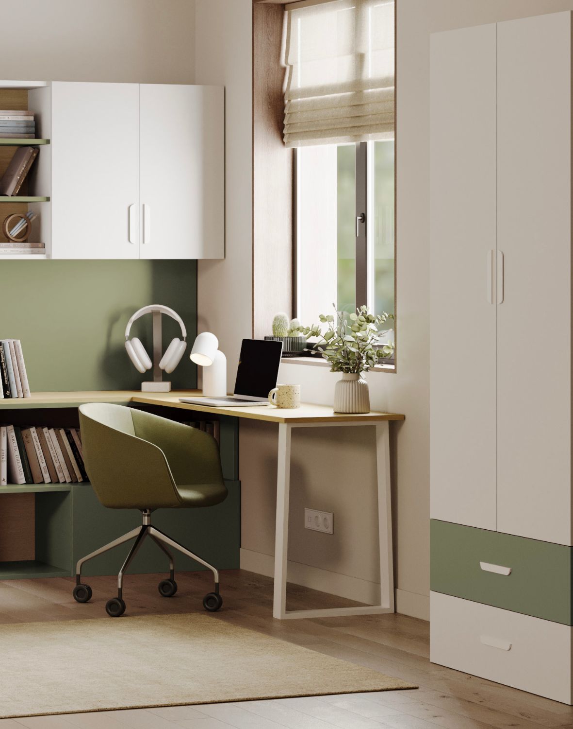 szafa lumi kaszmir zielona oliwka