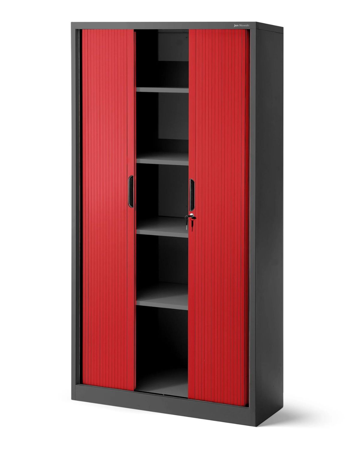 szafa-metalowa-damian-antracytowo-czerwona