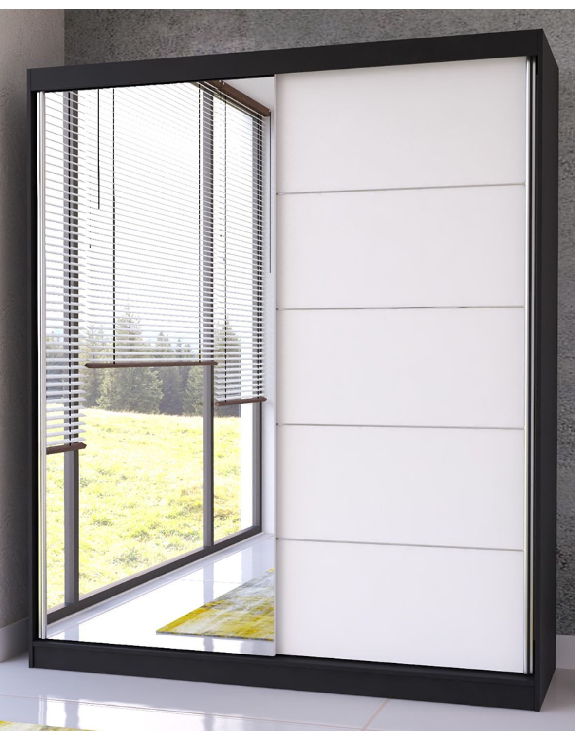 szafa przesuwna z lustrem bella 03