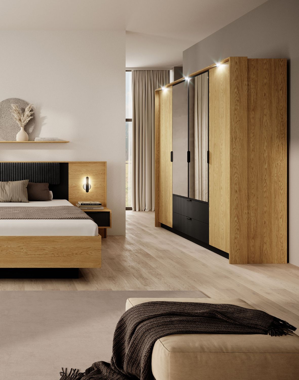 szafa z lustrem baltic a