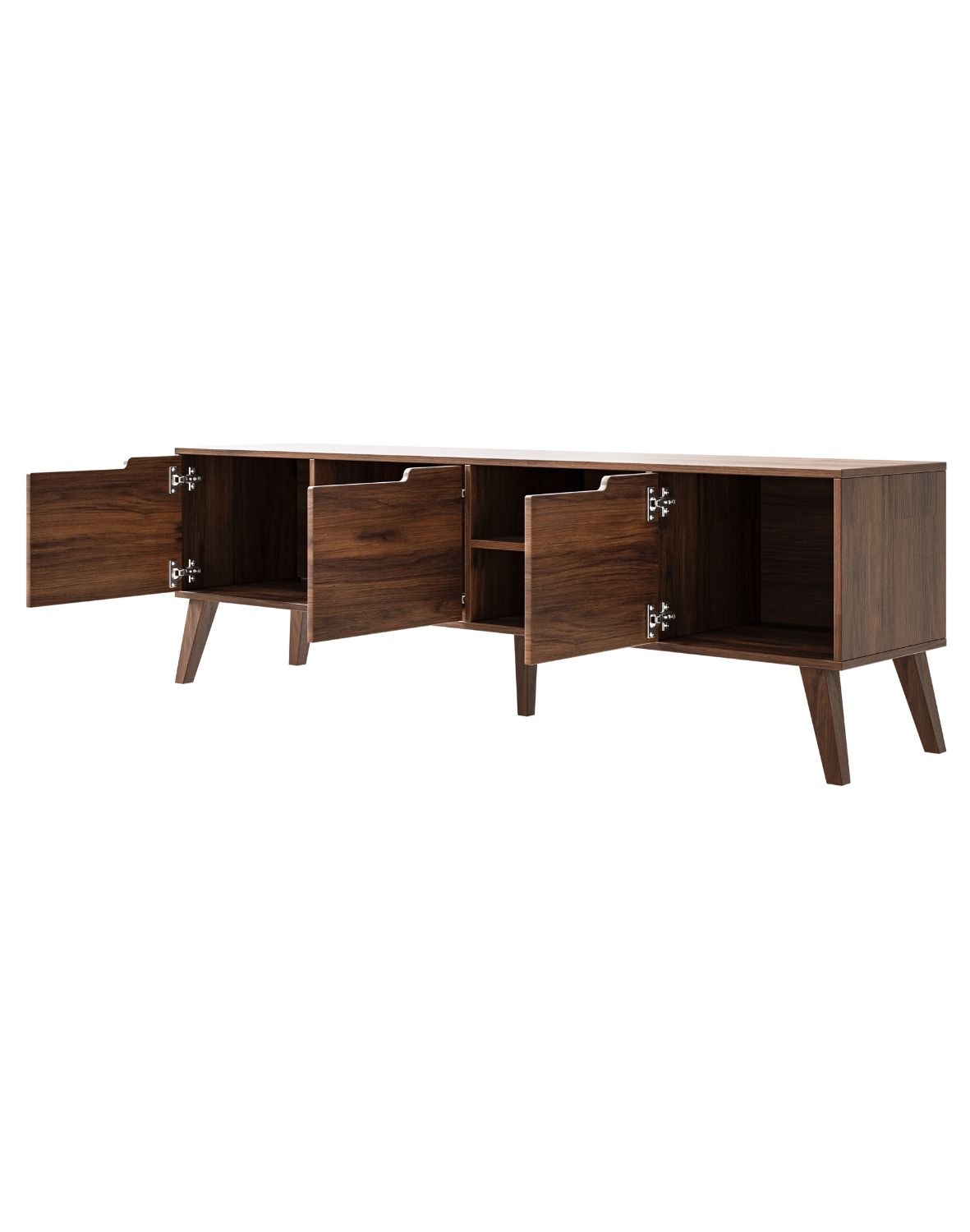 szafka rtv nordelo warm walnut 180
