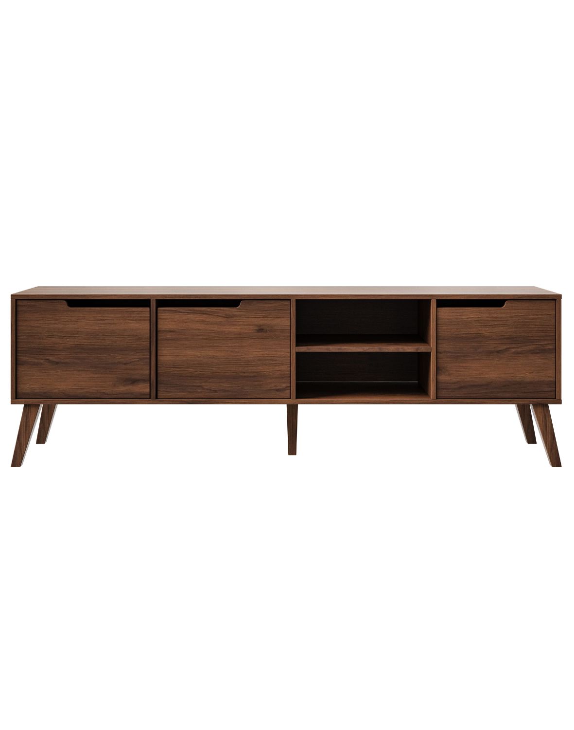 szafka rtv nordelo warm walnut 180