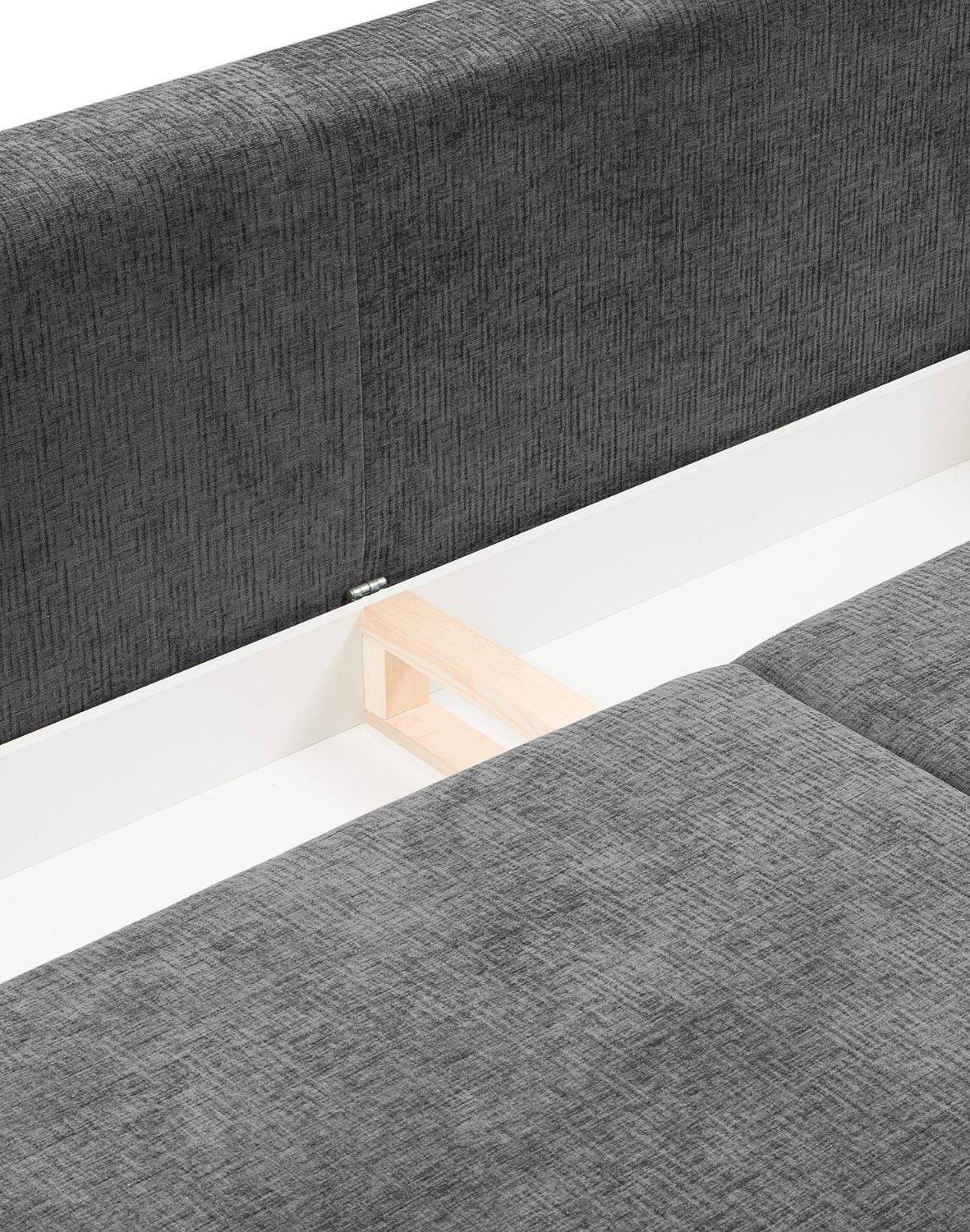 szara sofa rozkładana adel