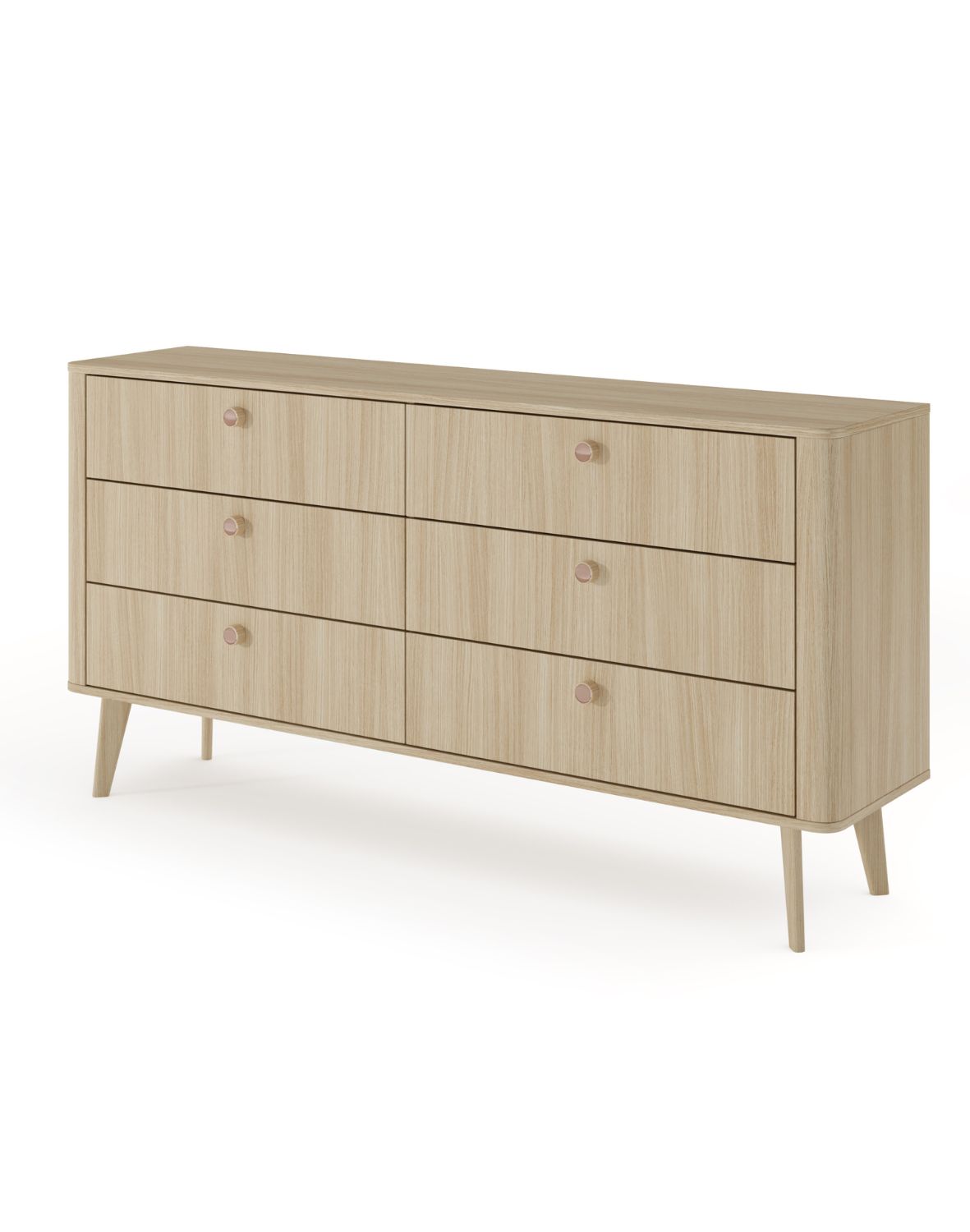 szeroka komoda z 6 szufladami viki