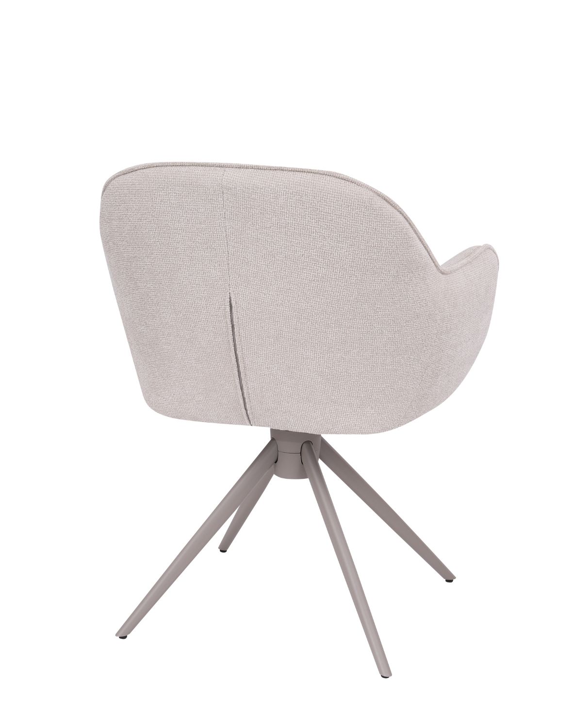 krzesło obrotowe do jadalni tessa, beżowe