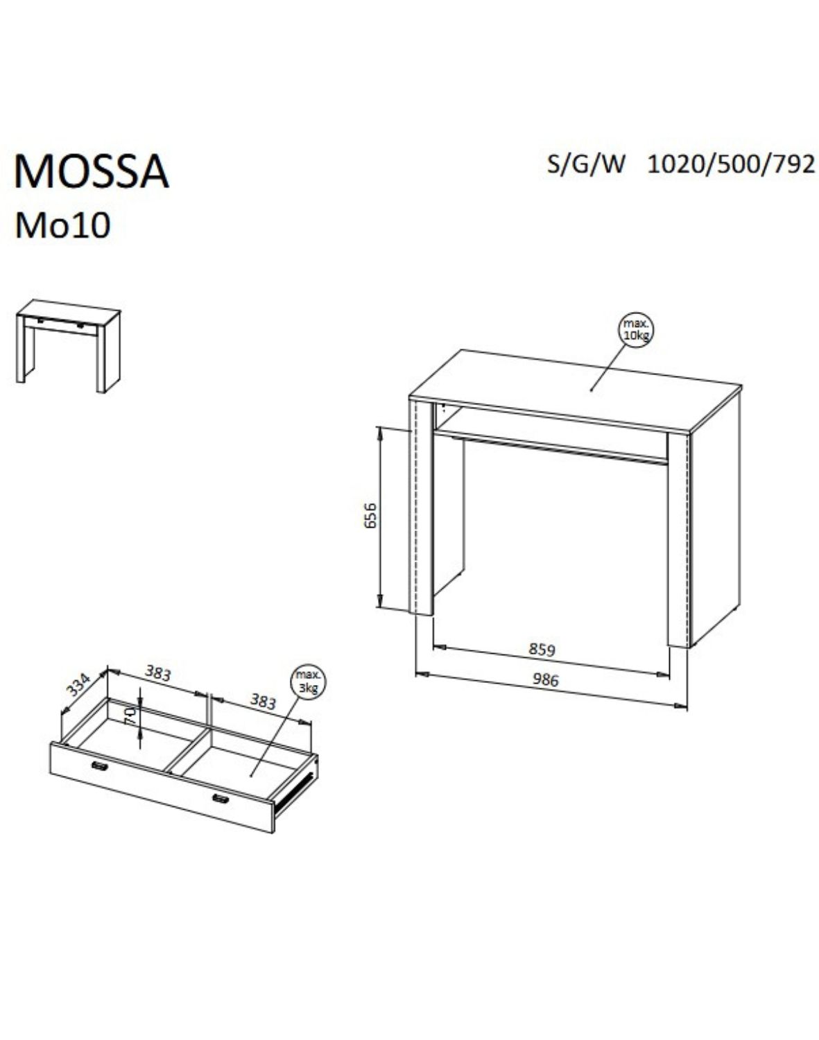 toaletka-czarna-z-szuflada-mossa-mo10