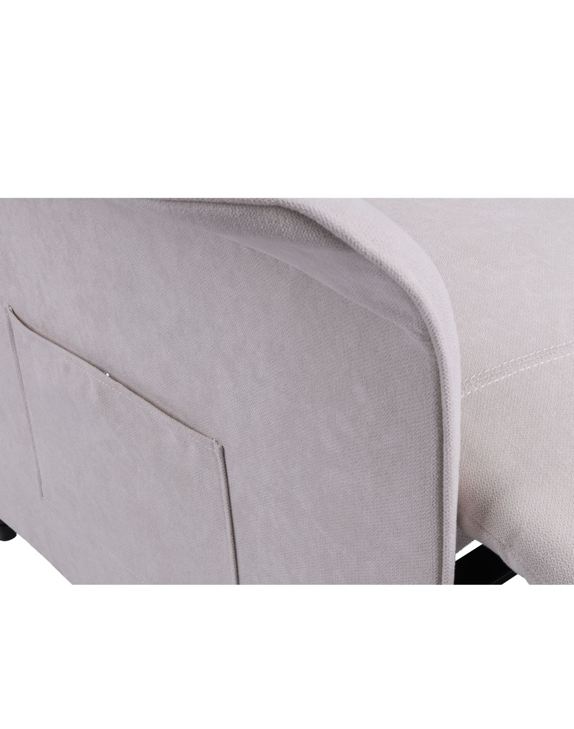 fotel torro z funkcją elektrycznego rozkładania (beżowy)