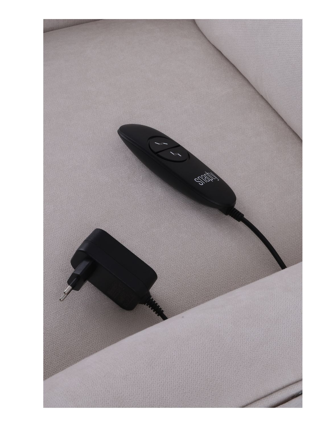 fotel torro z funkcją elektrycznego rozkładania (beżowy)