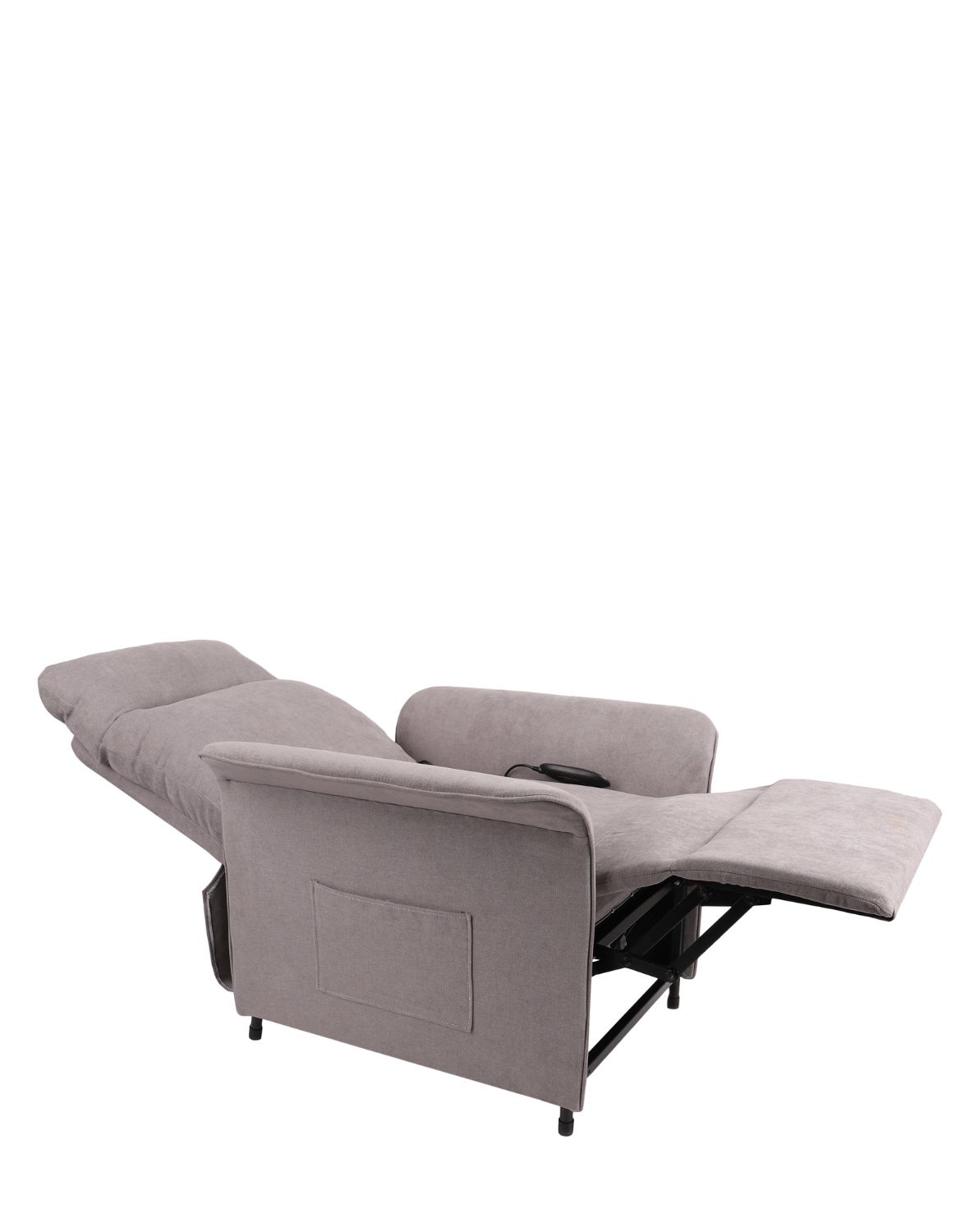 fotel torro z funkcją elektrycznego rozkładania (szary)