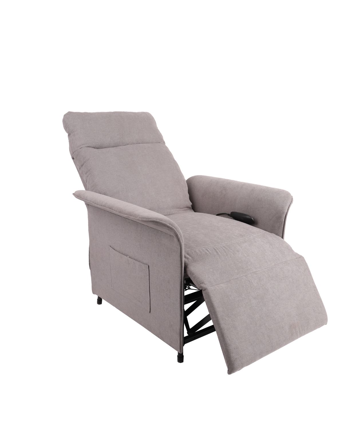 fotel torro z funkcją elektrycznego rozkładania (szary)