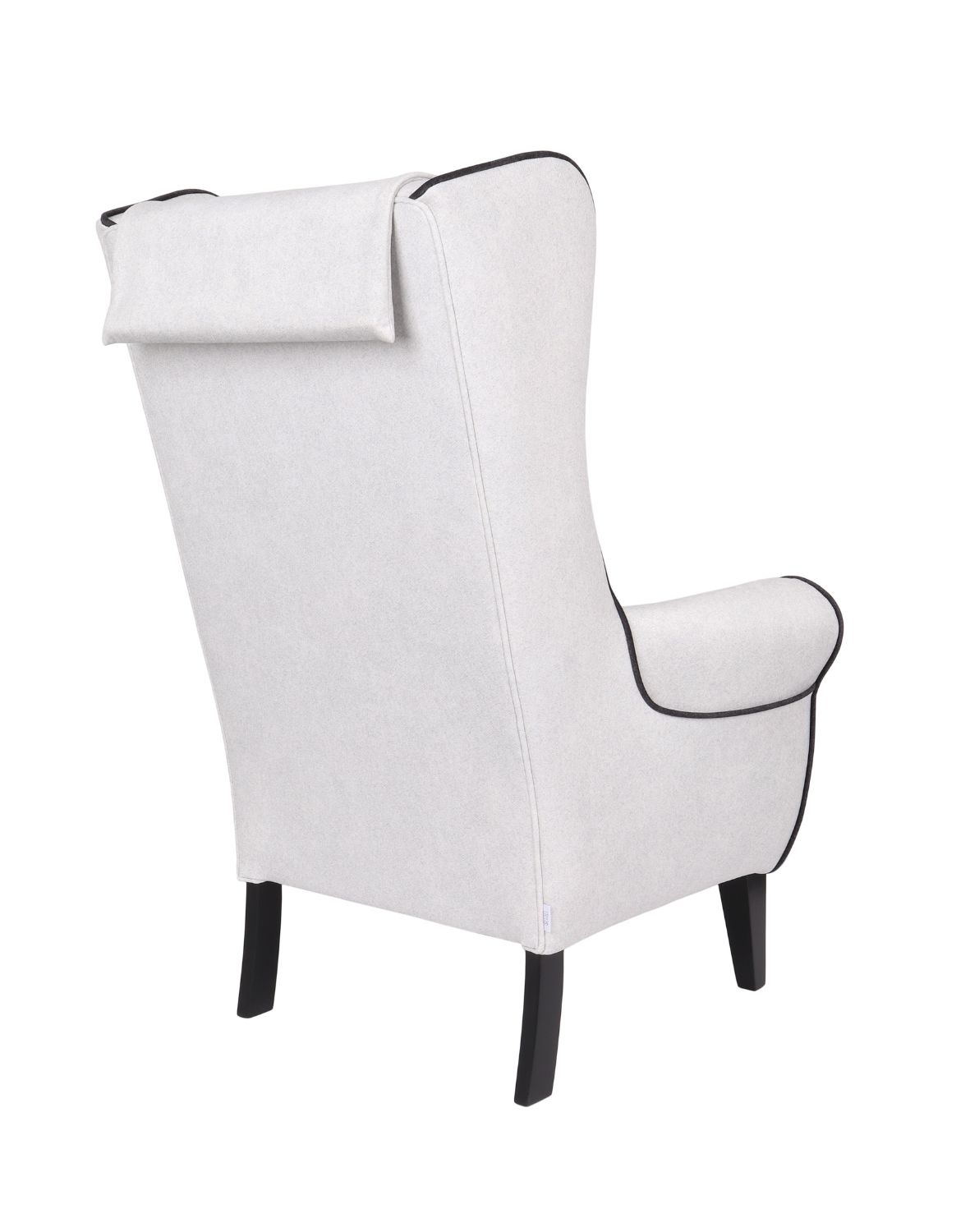 fotel uszak gładki z poduszką (zagłówkiem) i lamówką 1-3 dni