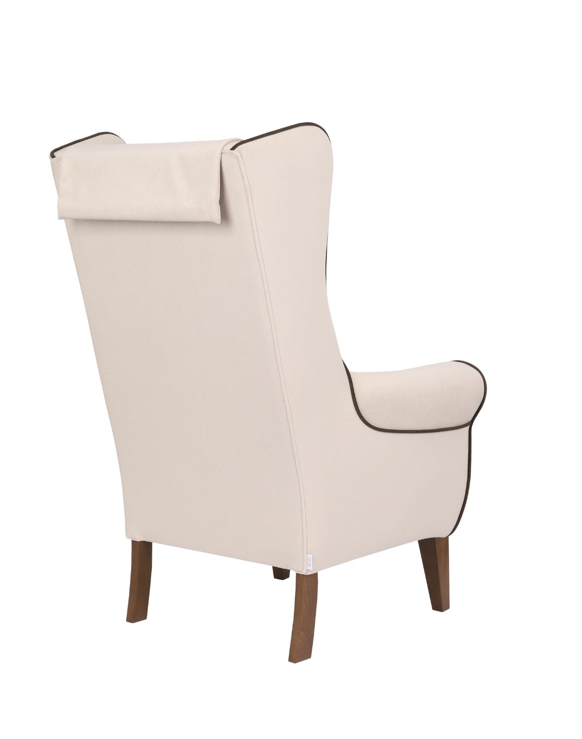 fotel uszak gładki z poduszką (zagłówkiem) i lamówką 1-3 dni