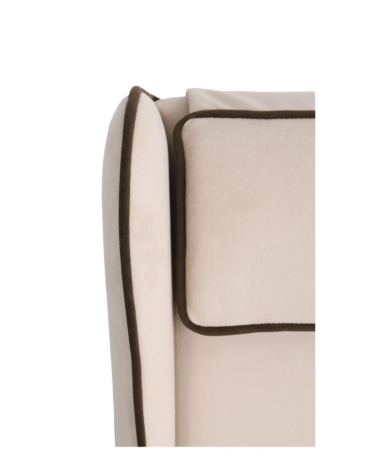 fotel uszak gładki z poduszką (zagłówkiem) i lamówką 1-3 dni