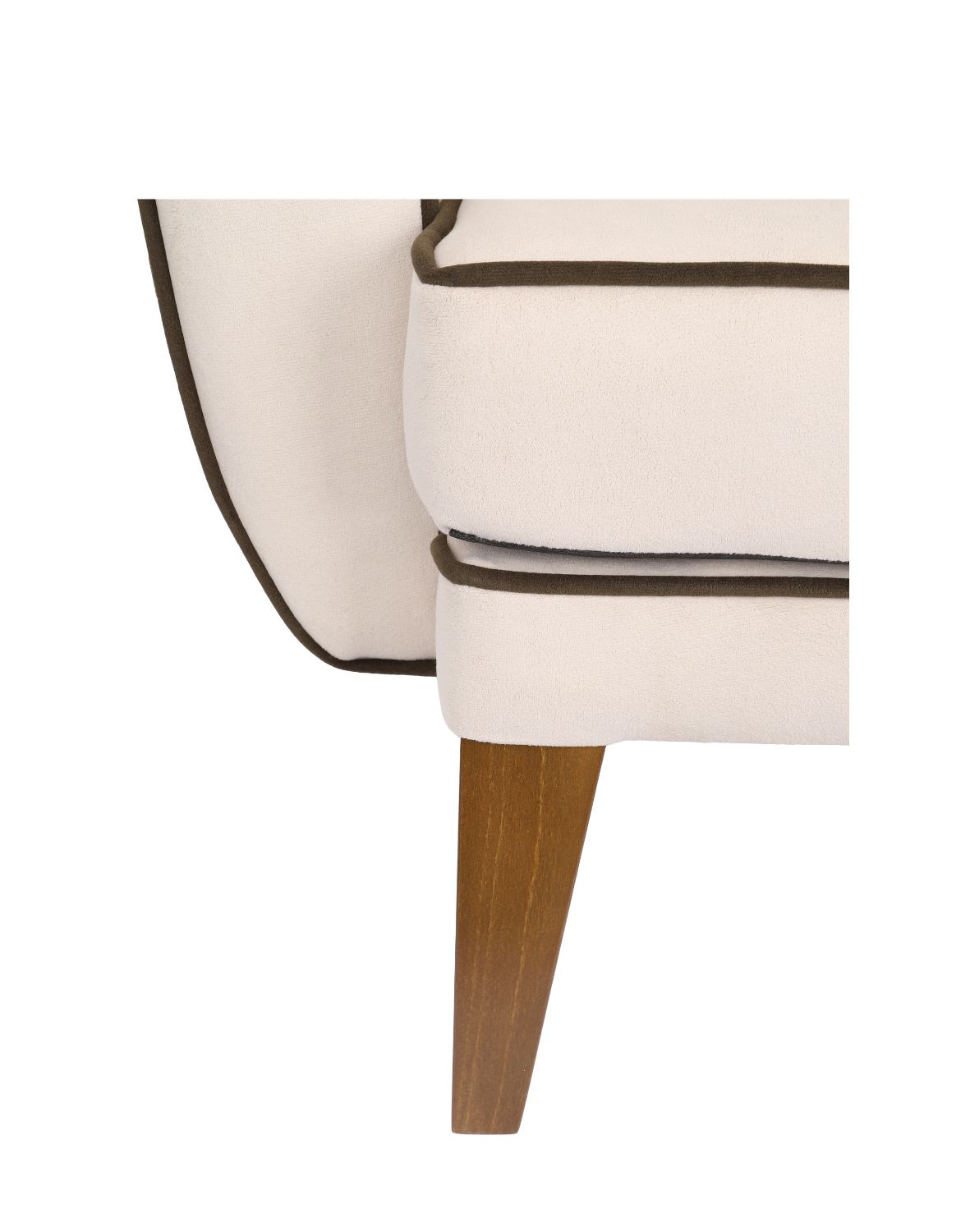 fotel uszak gładki z poduszką (zagłówkiem) i lamówką 1-3 dni