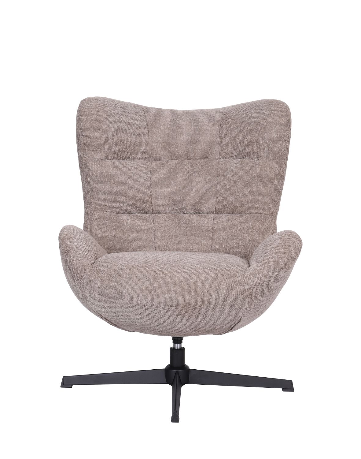 fotel obrotowy velo, ciemnobeżowy (fs77)