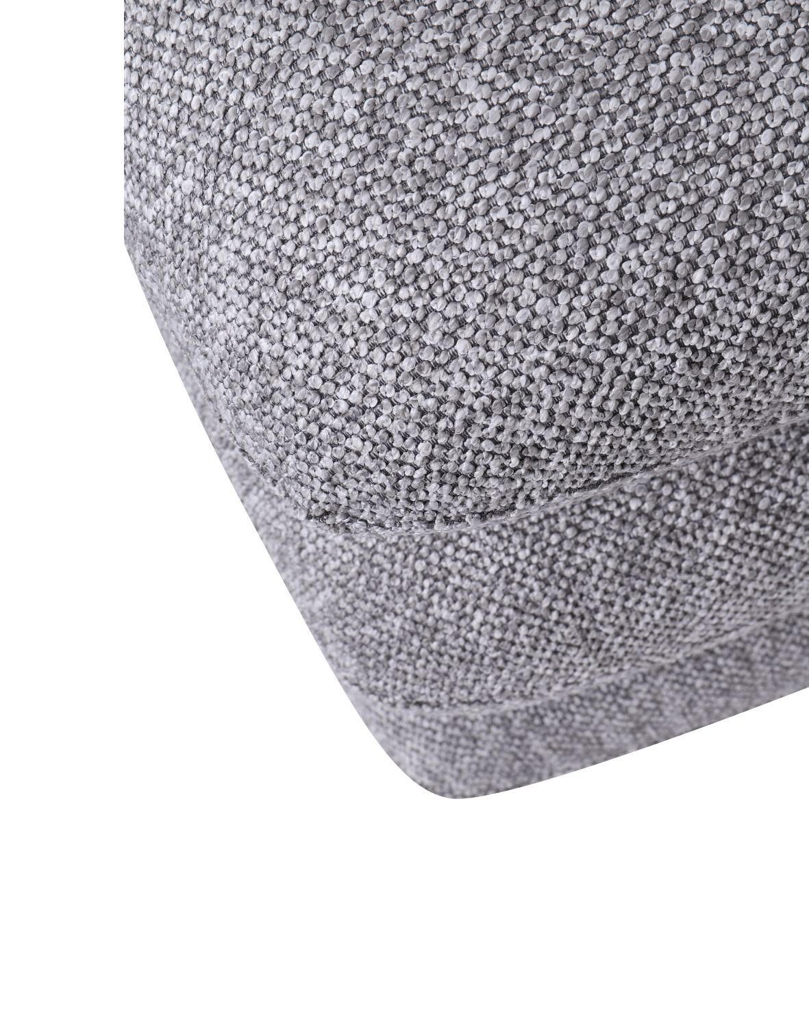 nowoczesna pufa obrotowa vario do salonu, szara