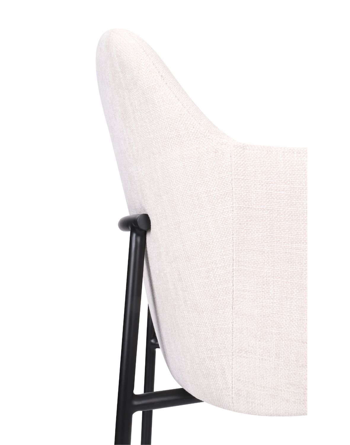 krzesło zafiro black z podłokietnikami, beżowe (s2441)