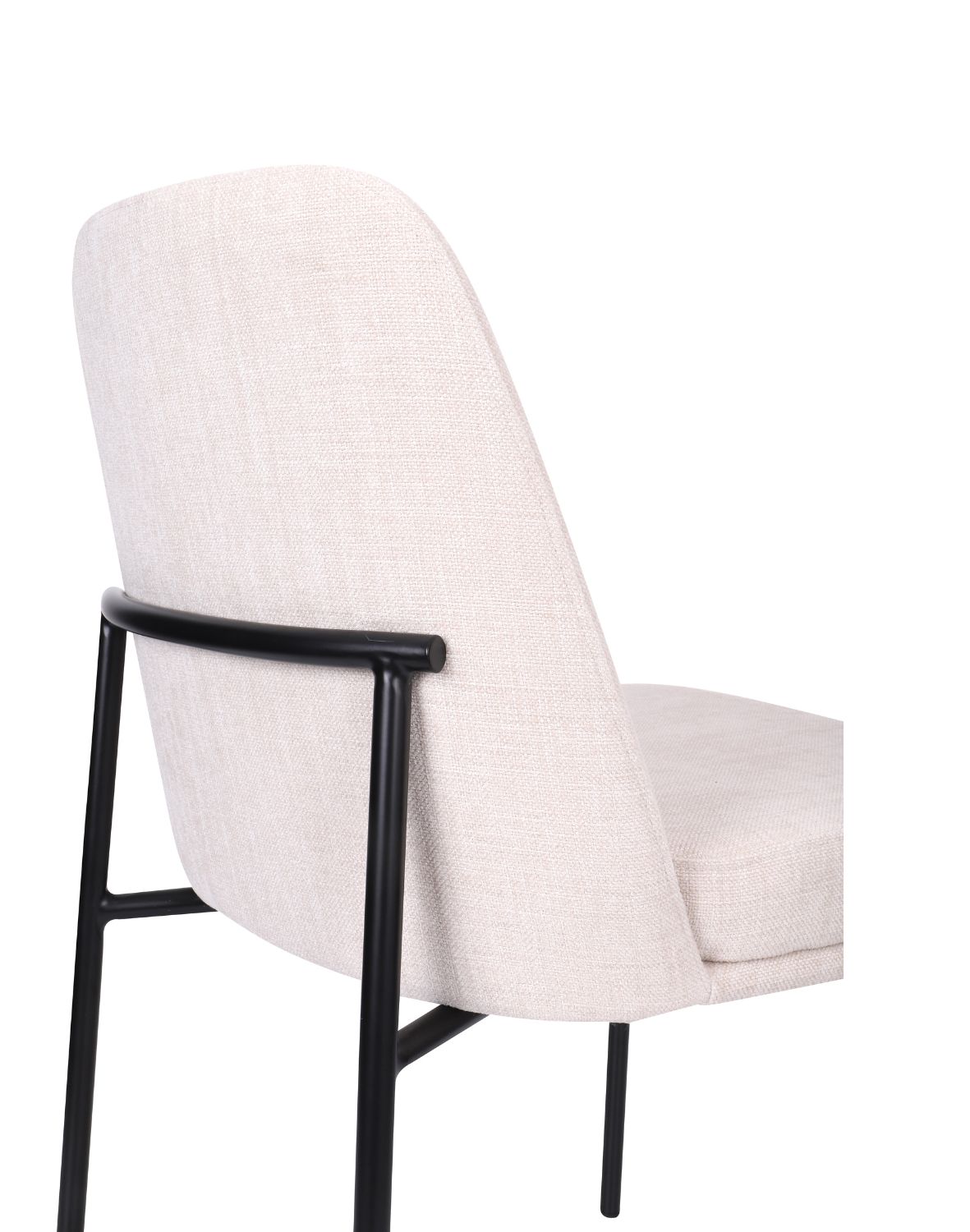 krzesło do jadalni zafiro black, beżowe (s2440)