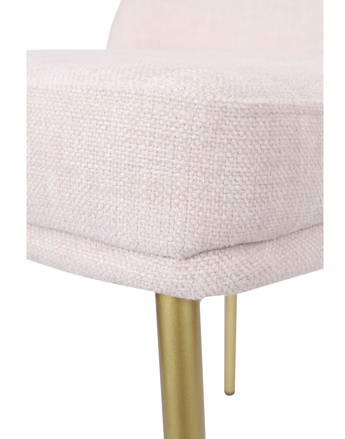 krzesło do jadalni zafiro gold, beżowe (S2440)