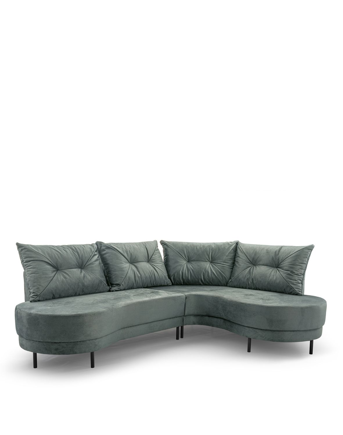 zaokrąglony narożnik abibi kinas granatowy